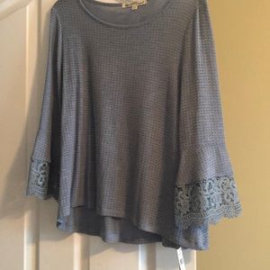 Wallflower blue sweater